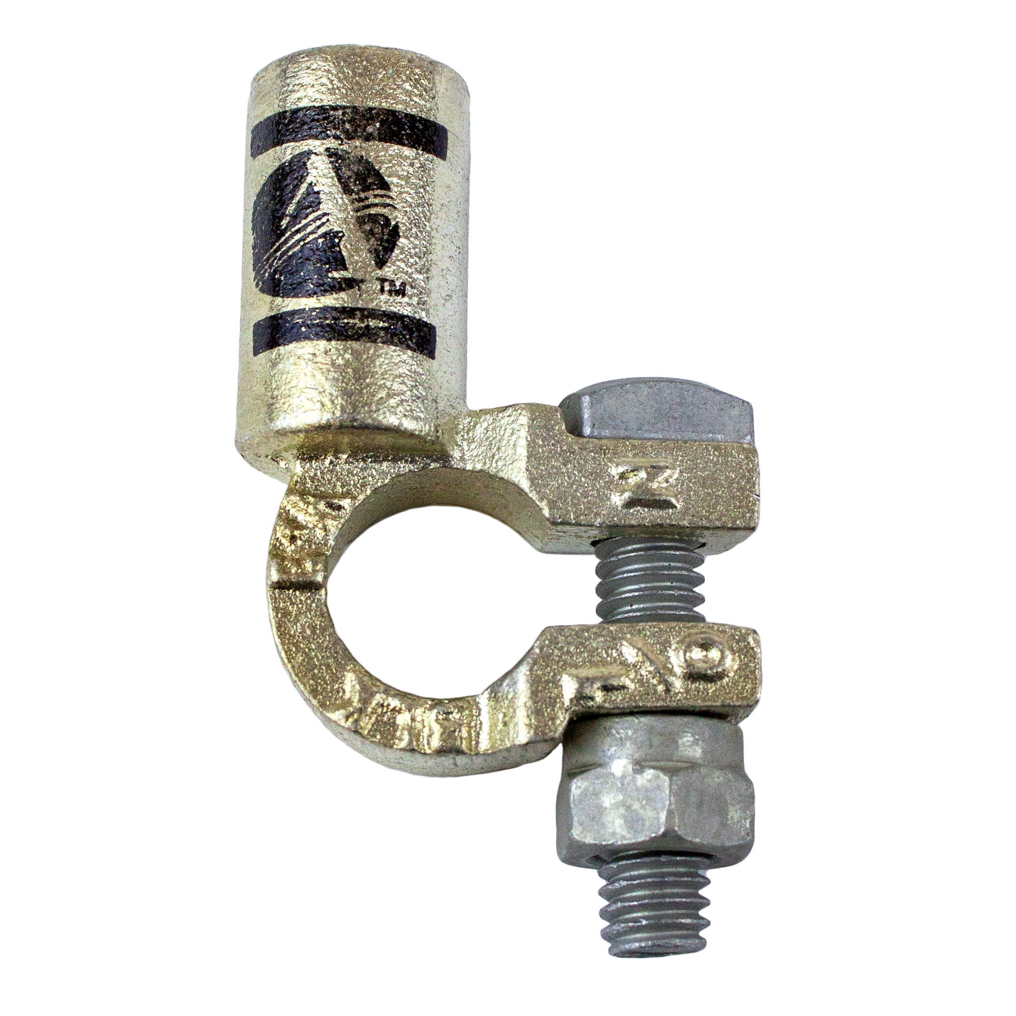 Applied MSS℠ Battery Terminals - Post Top Left Elbows - 1/0 ga Negative - Black